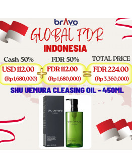 Shu Uemura Anti/Oxi+ Pollutant And Dullness Clarifying Cleansing Oil -450 ml