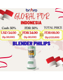 Blender Philips 5000 Series HR2223/30- Jar Plastik 2 L 