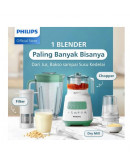 Blender Philips 5000 Series HR2223/30- Jar Plastik 2 L 