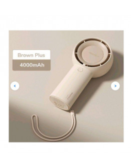 JisuLife Life5 Plus Handheld Fan Kipas Angin Genggam Mini Portable TURBO 5-Speed 4000mAh USB C FA43