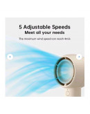 JisuLife Life5 Plus Handheld Fan Kipas Angin Genggam Mini Portable TURBO 5-Speed 4000mAh USB C FA43