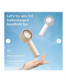 JisuLife Life5 Plus Handheld Fan Kipas Angin Genggam Mini Portable TURBO 5-Speed 4000mAh USB C FA43