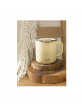 Mosh New Latte Mug Cup Ivory 430ml