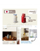 Mosh Bottle Latte Tumbler Botol Minum Termos Stainless 450ML - IVORY